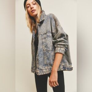 We The Free Blue Jean Jacket